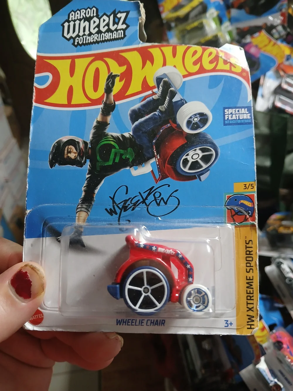 Hot Wheels Wheelie Chair from the HW Xtreme Sports series (3/5, number 64/250